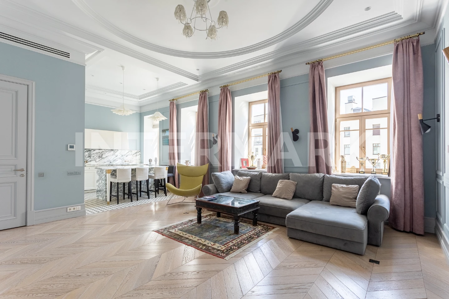 Apartment, 3 rooms Residential complex Dom Faleevyh Milyutinsky Lane, 3, Photo 1