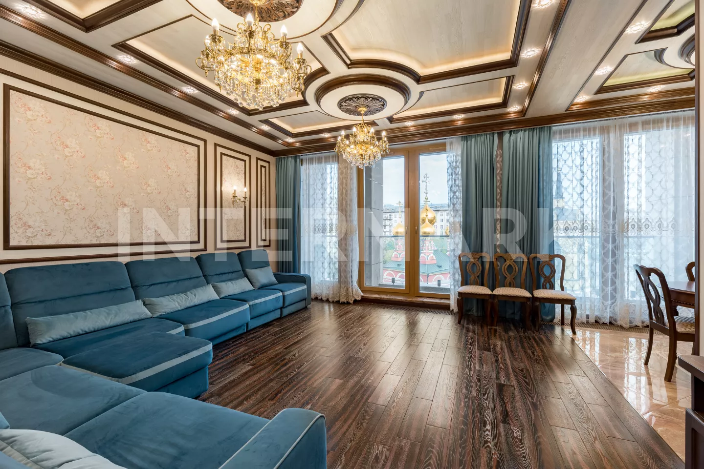 Апартаменты, 3 комнаты ЖК Smolensky De Luxe 1-й Смоленский переулок, 21, Фото 1