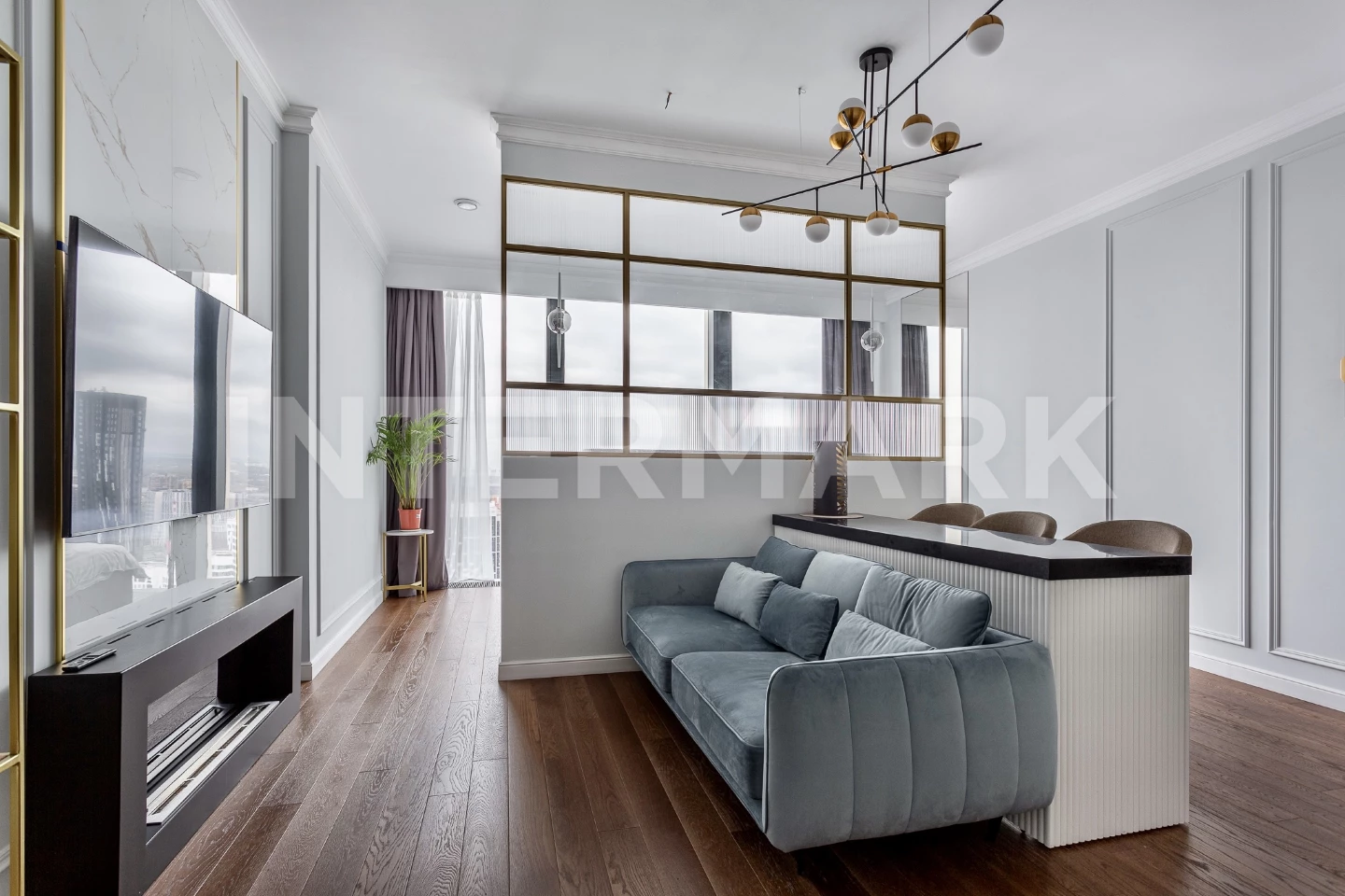 Апартаменты, 2 комнаты ЖК Neva Towers (Нева Тауэрс) 1-й Красногвардейский проезд, 22, стр. 1, Фото 1