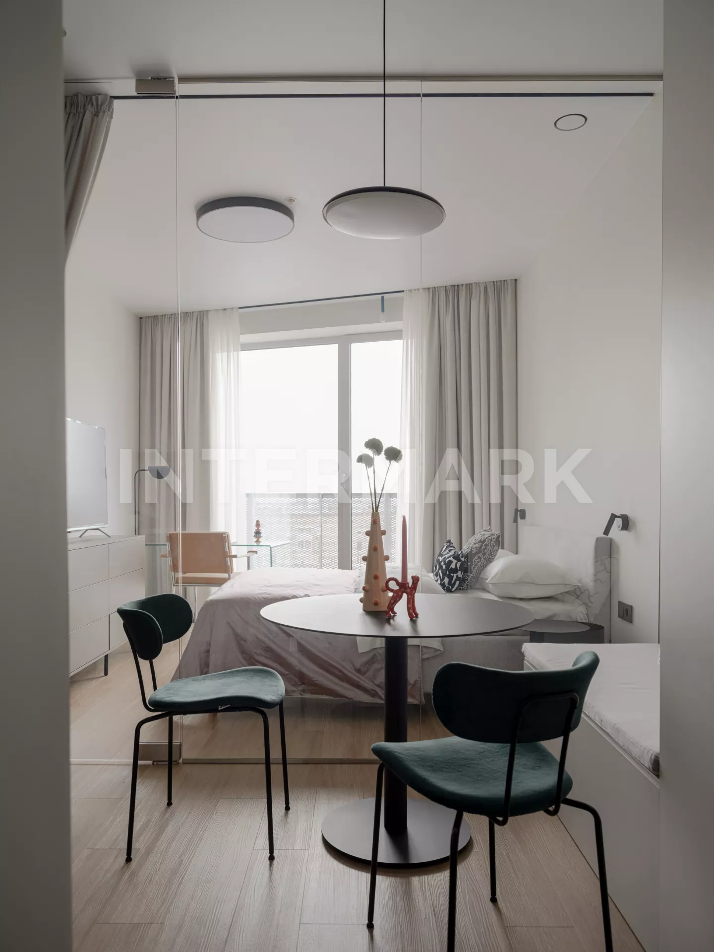 Apartment, 1 room Residential complex Logos Danilovsky Val Street, 1A, Photo 1