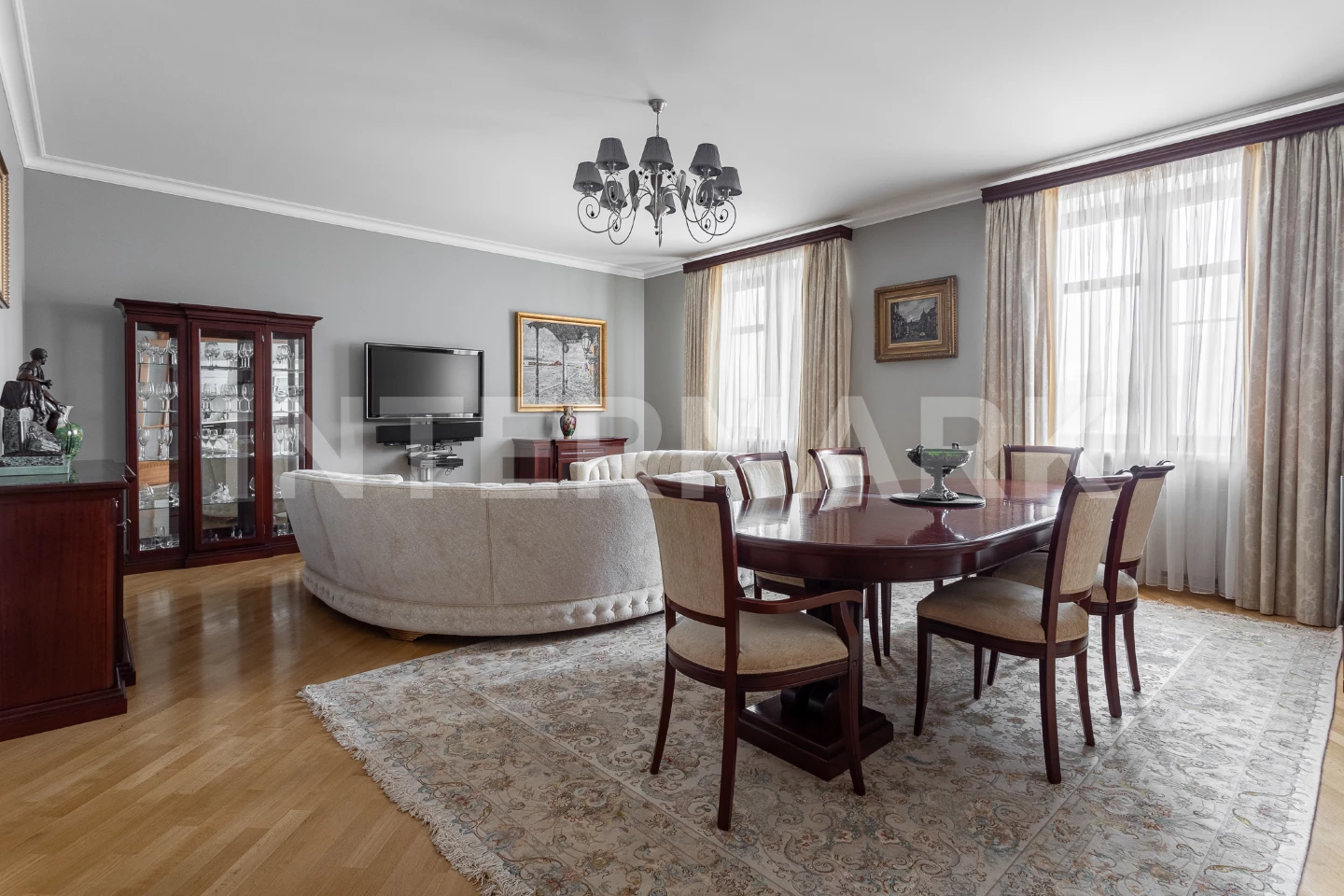 Apartment, 7 rooms  Rochdelskaya Street, 12, str. 1, Photo 1