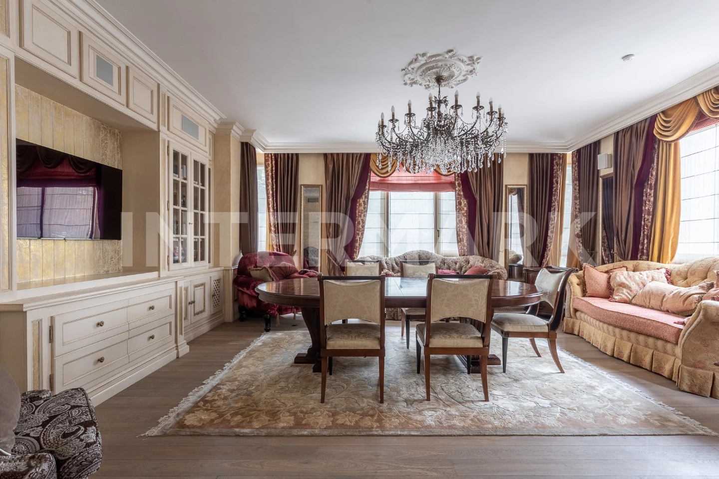 Apartment, 4 rooms Residential complex Novaya Ostozhenka 1st Zachatyevsky Lane, 5, Photo 1