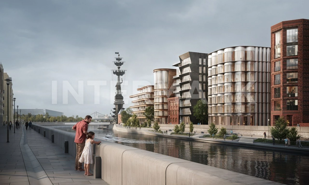 Apartment, 1 room Residential complex  Bersenevskaya Embankment, 5 str 1, Photo 1