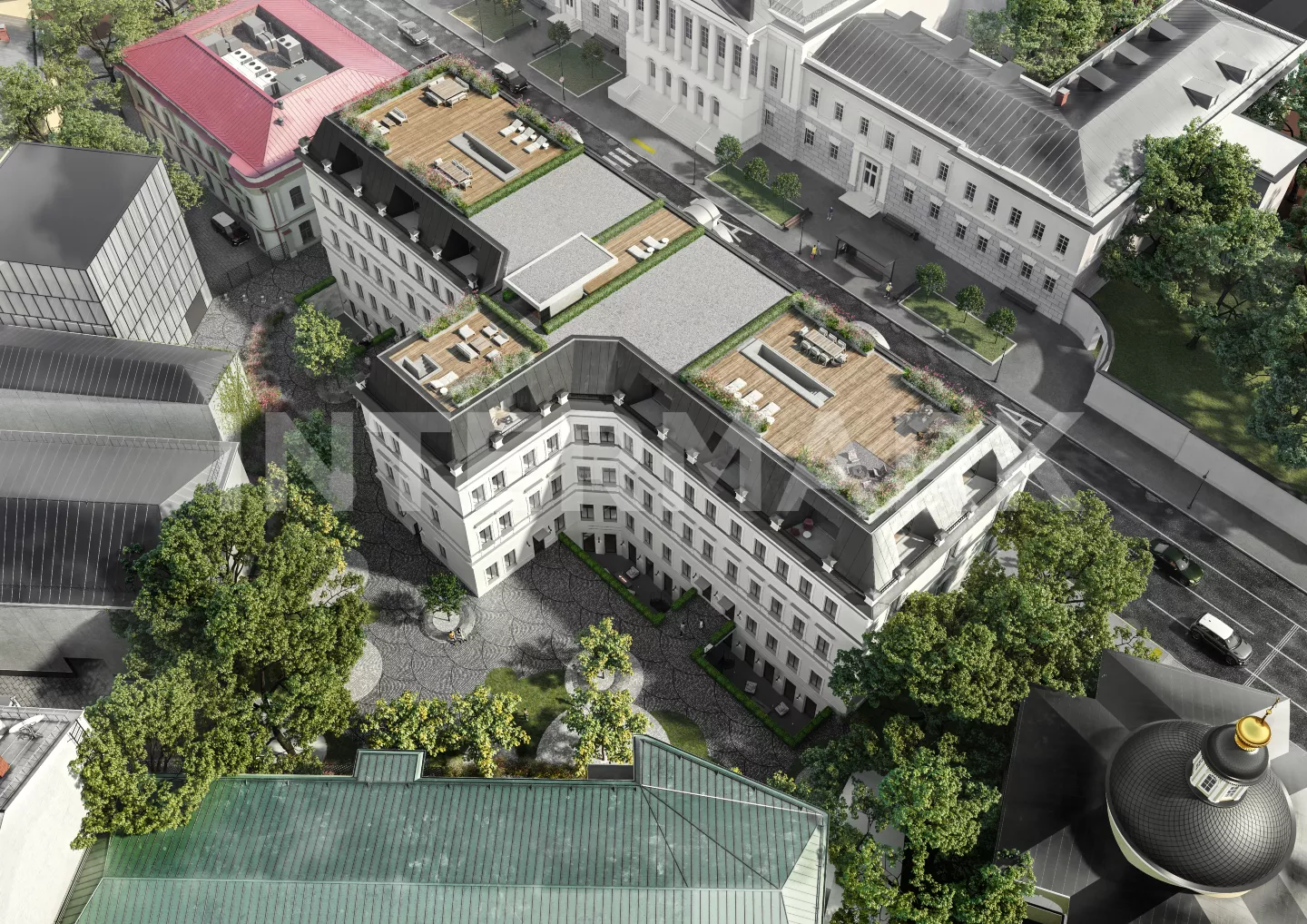 Apartment, 3 rooms Residential complex Dom s Atlantami  Solyanka Street, 7, str. 1, Photo 1