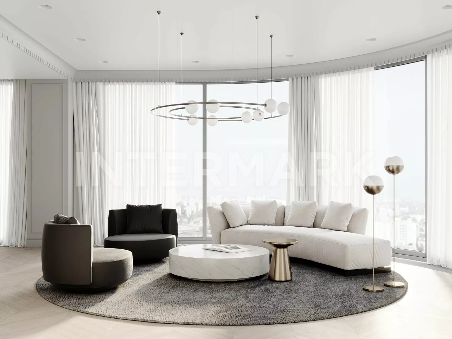 Квартира, 3 комнаты ЖК Victory Park Residences (Виктори Парк Резиденсез) улица Братьев Фонченко, 3, Фото 1